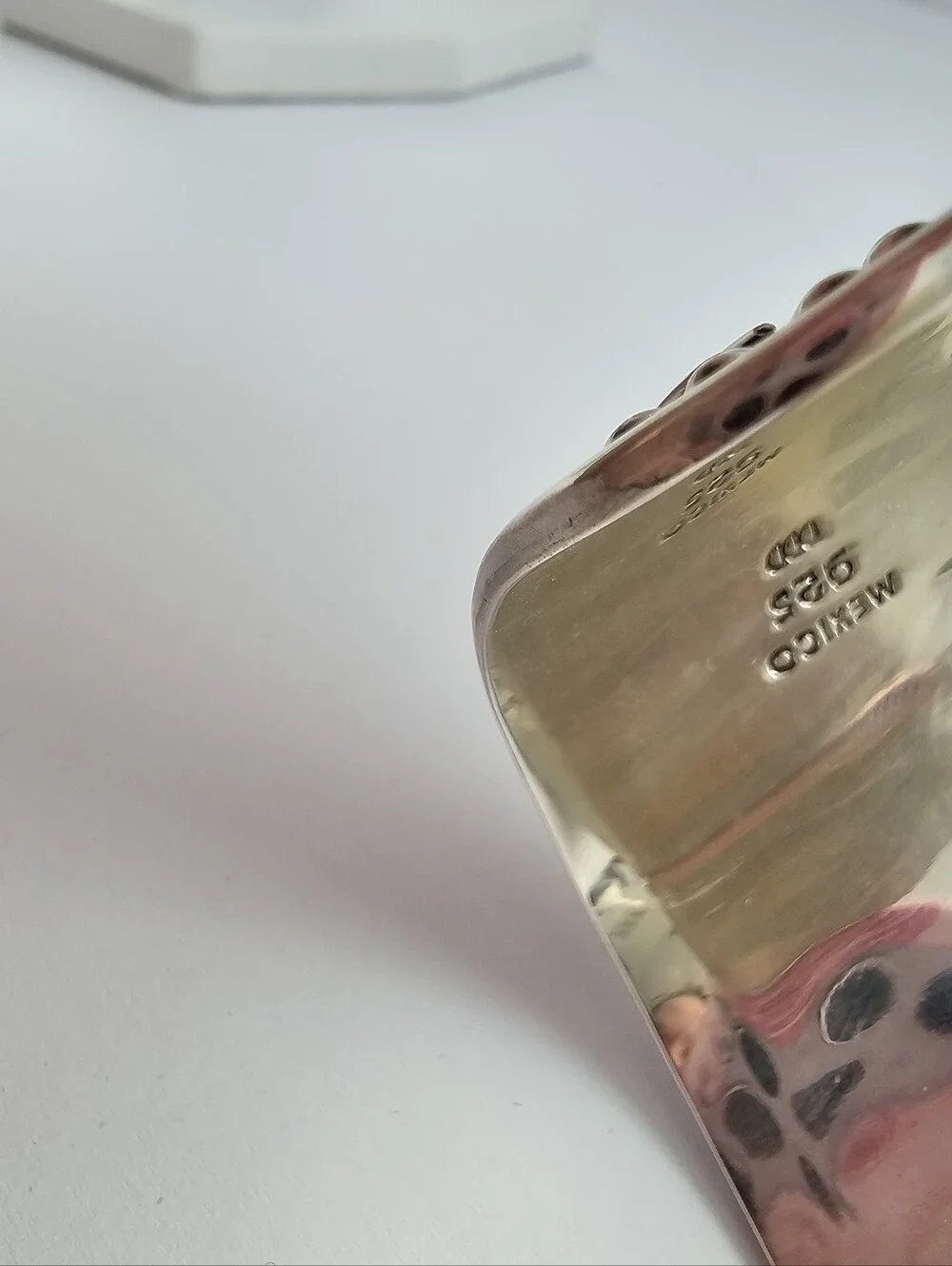 Dominique Dinouart DDD Mexico 925 Sterling Silver Leaf Cuff Bracelet New